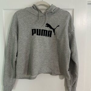 PUMA Women's Heather Gray Hoodie